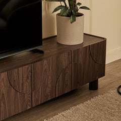 Iris Entertainment Unit Walnut (180cm)