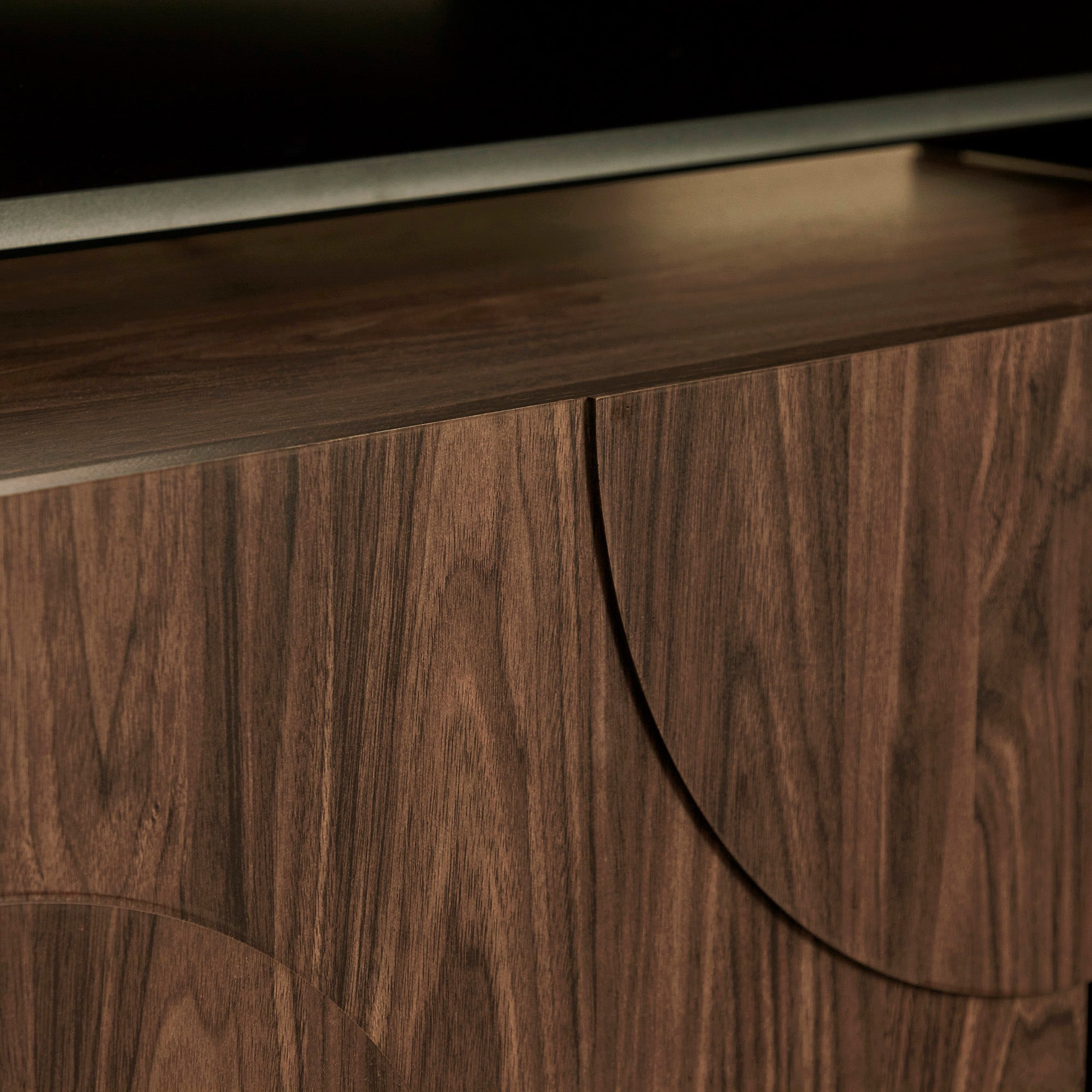 Iris Entertainment Unit Walnut (180cm)