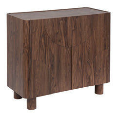 Iris 2 Door Cabinet Walnut