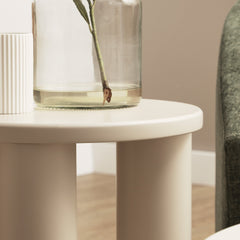 Kingsley Side Table Cream