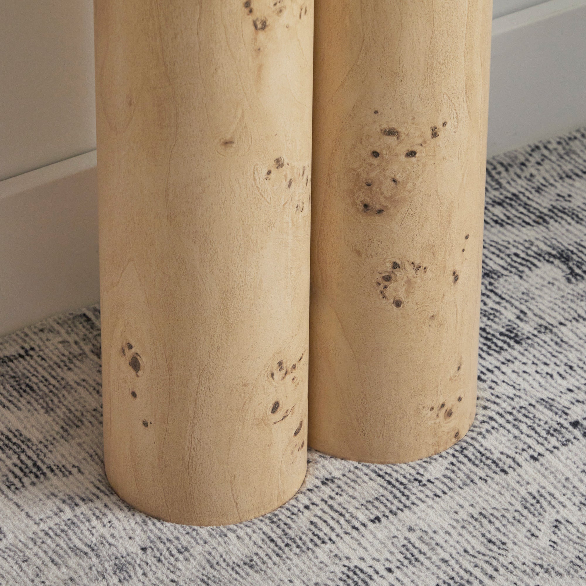 Mack Console Table Burl