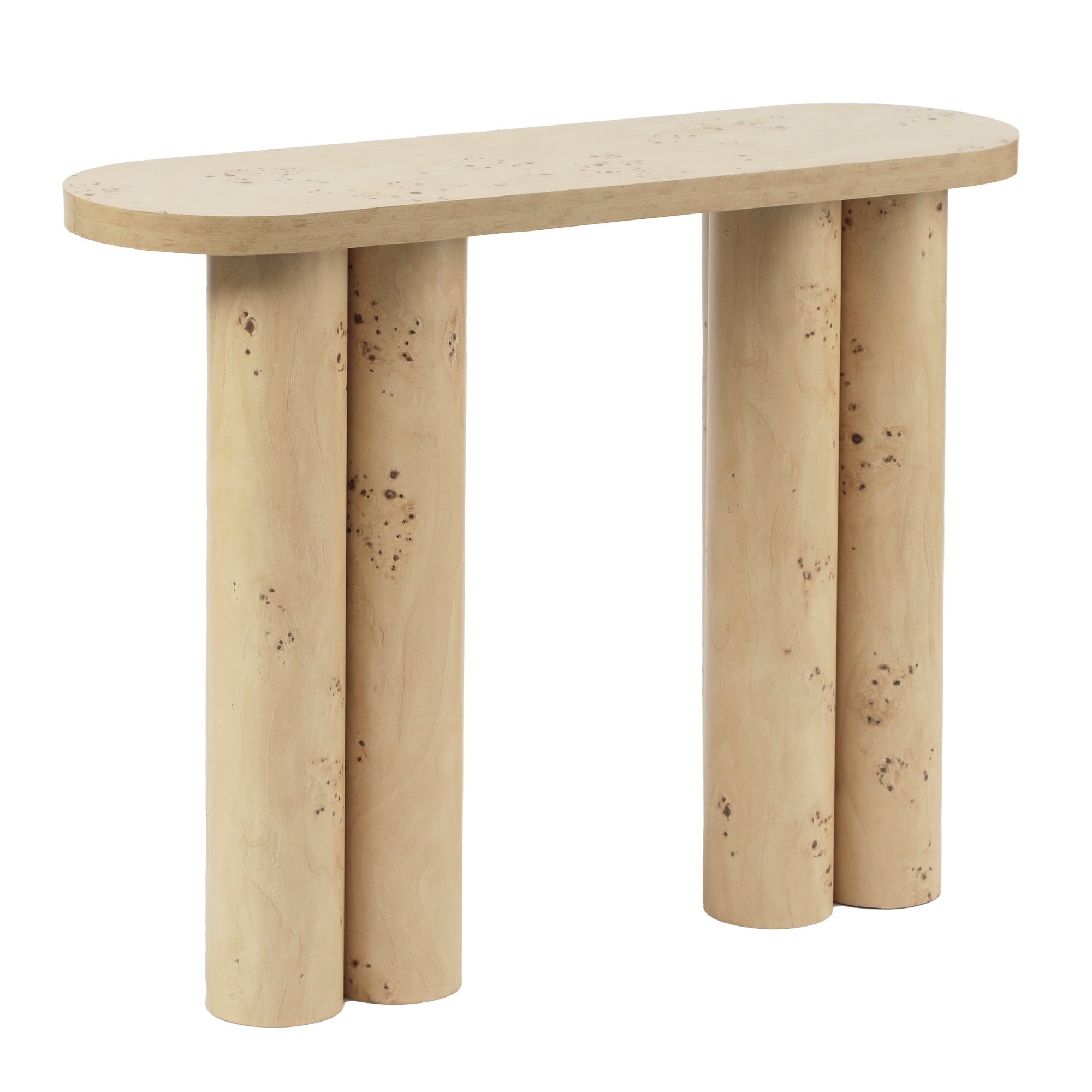 Mack Console Table Burl