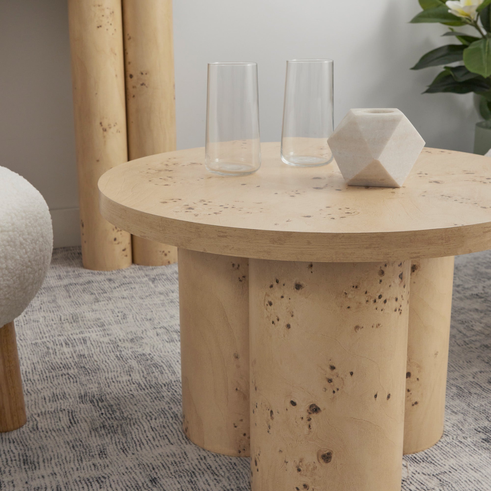 Mack Petite Coffee Table Burl