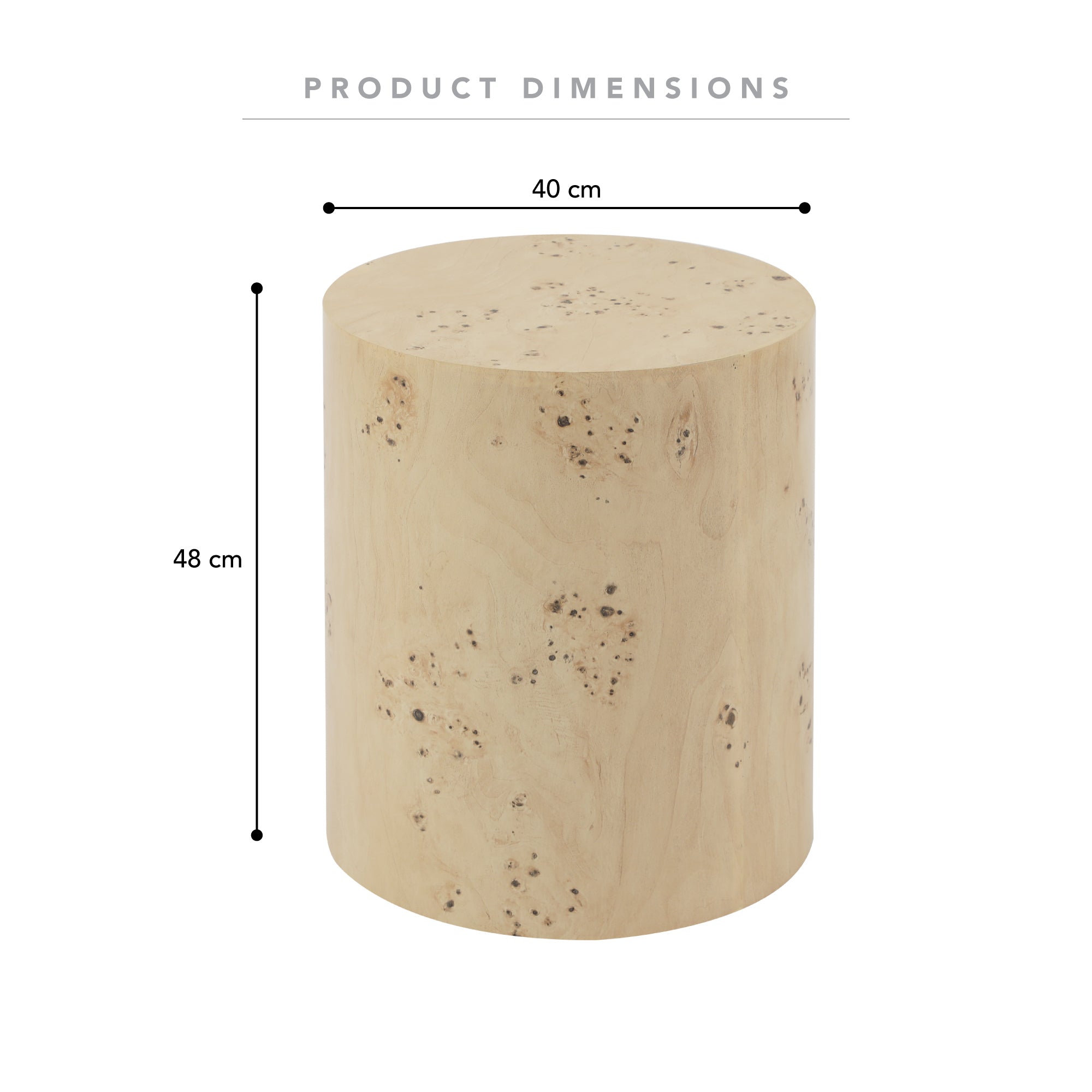 Mack Plinth Burl