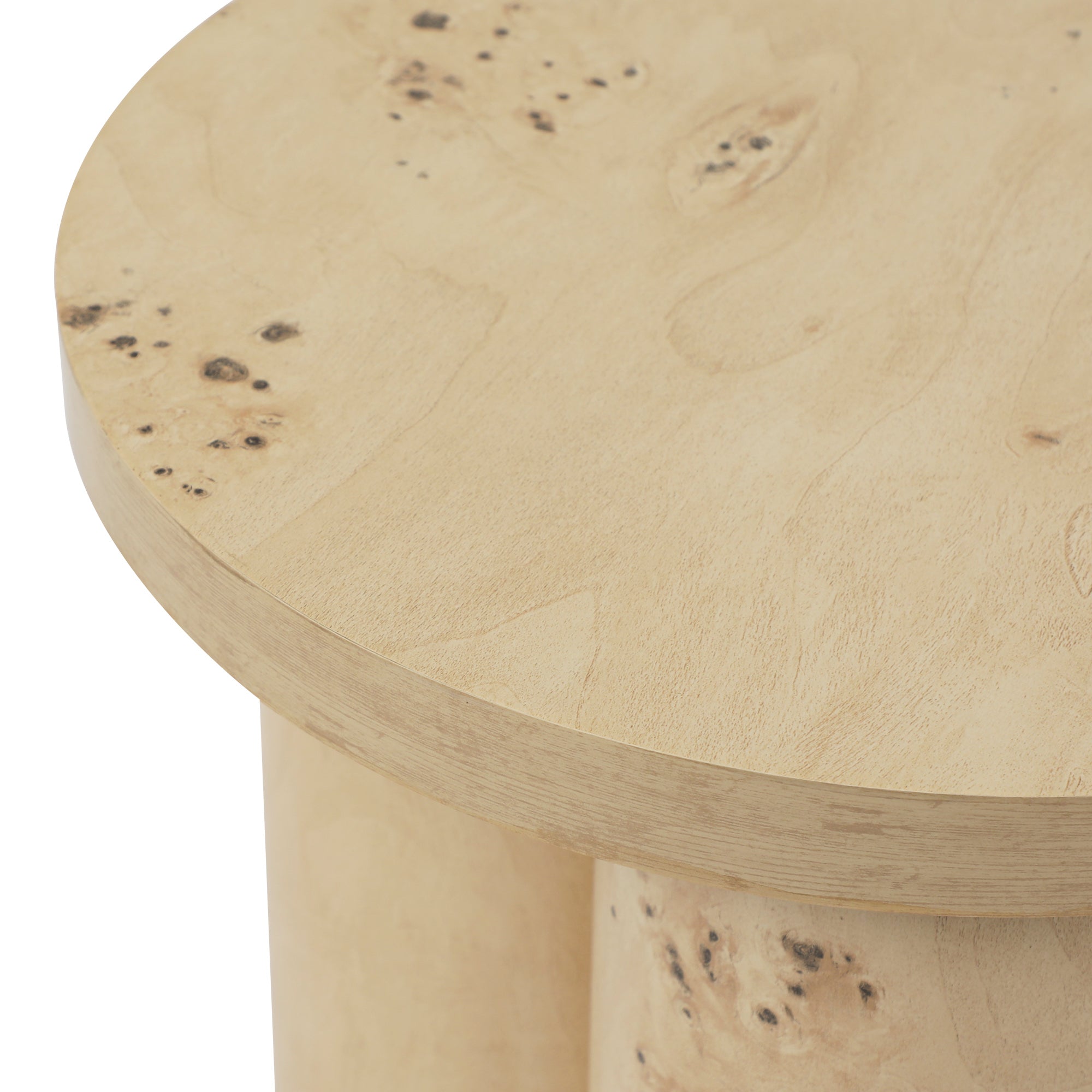 Mack Side Table Burl