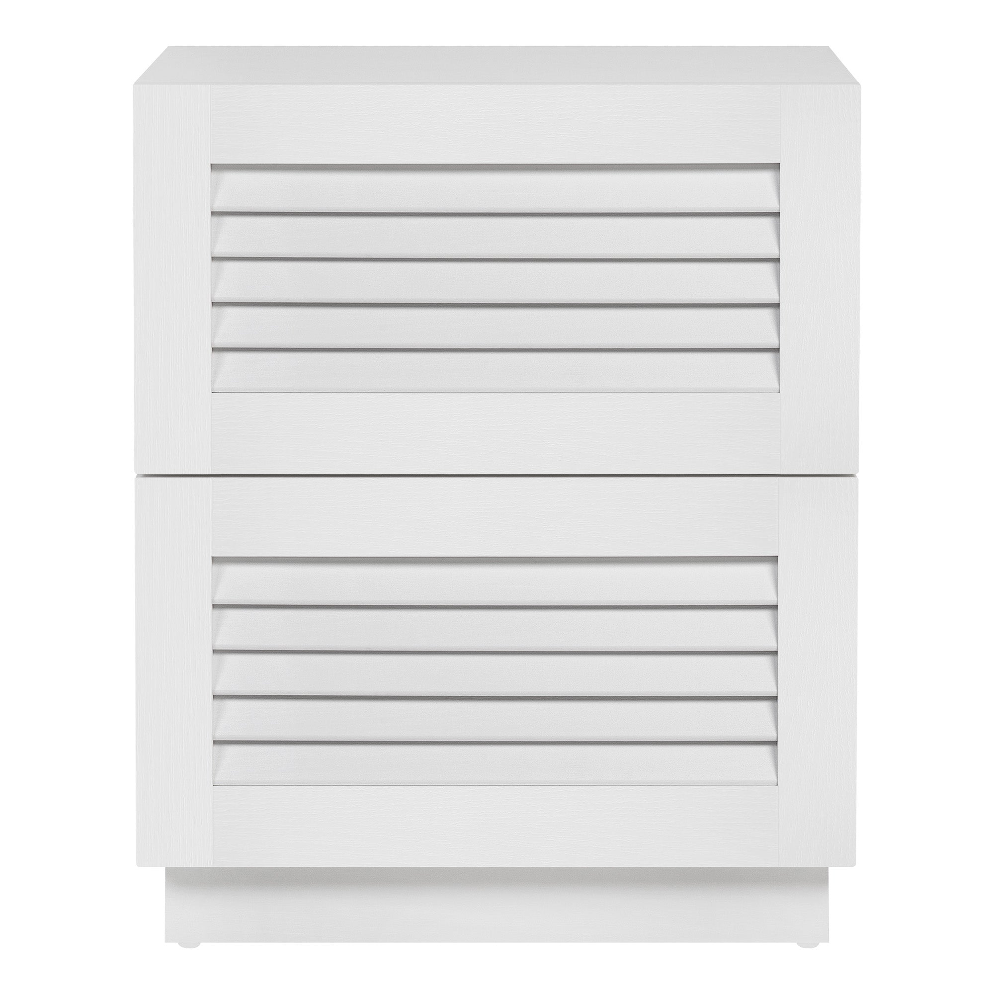 Neive Bedside Table White (Set of 2)
