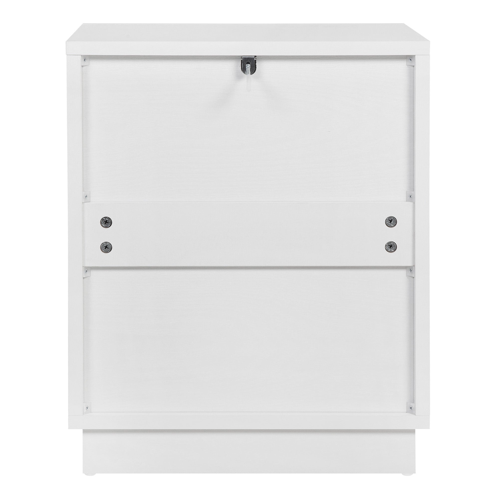 Neive Bedside Table White (Set of 2)