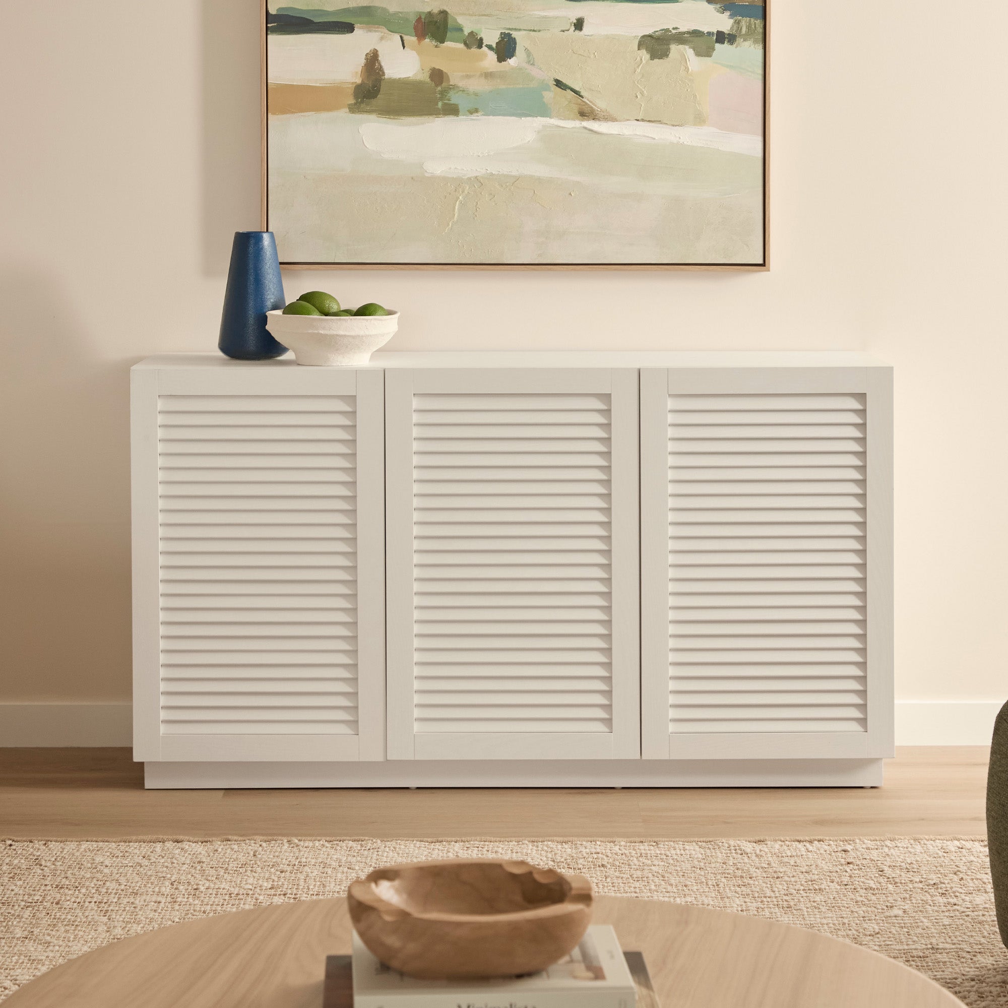 Neive Buffet White (140cm)