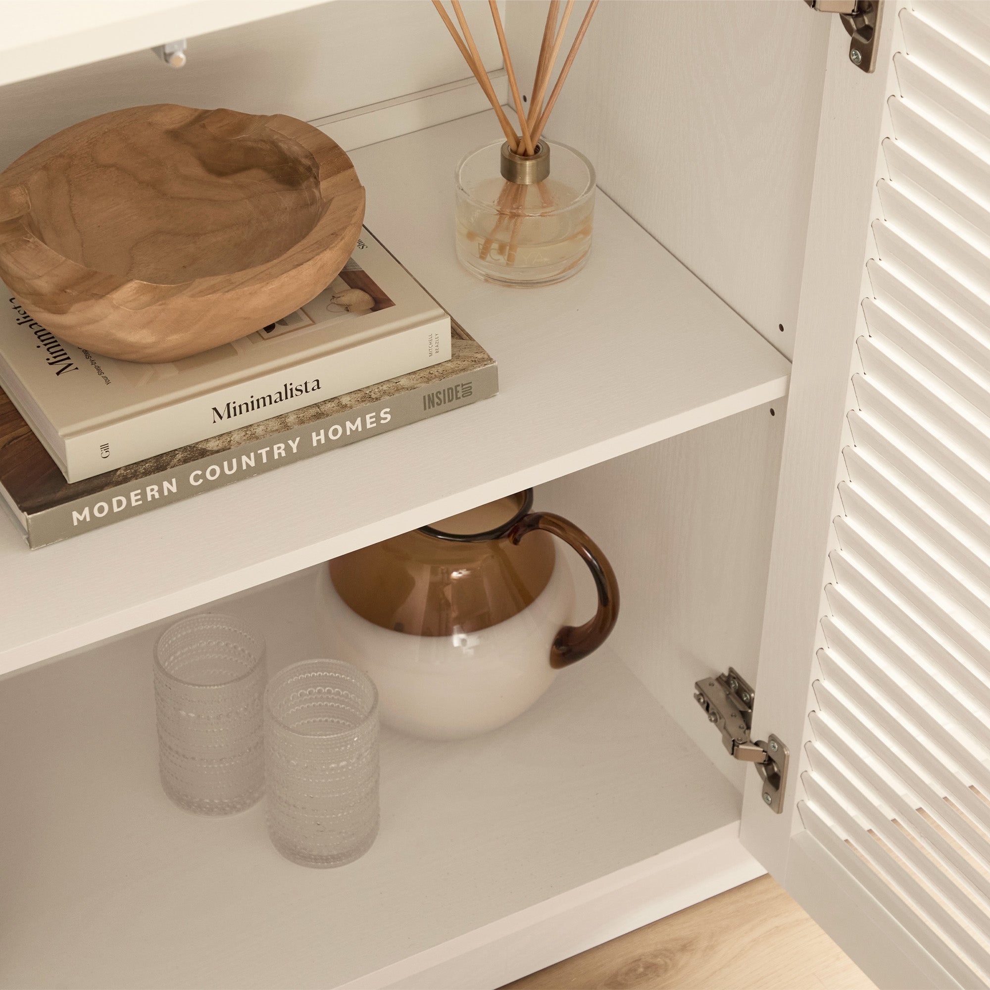 Neive Buffet White (140cm)