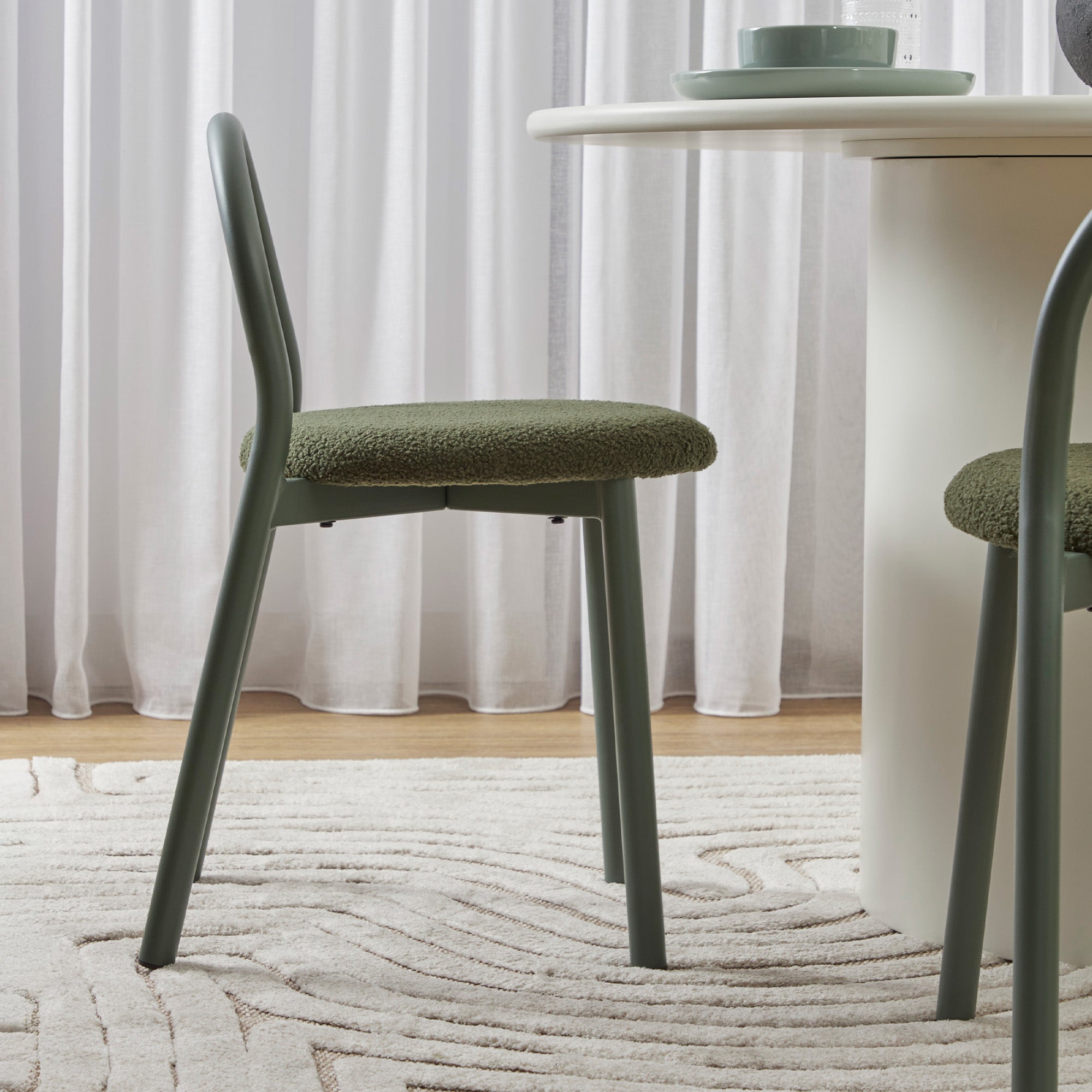 Newport Set of 4 Dining Chairs Green
