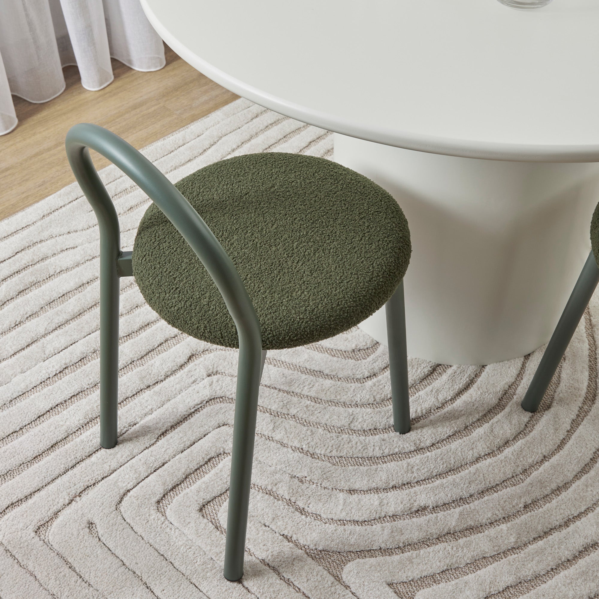 Newport Set of 4 Dining Chairs Green