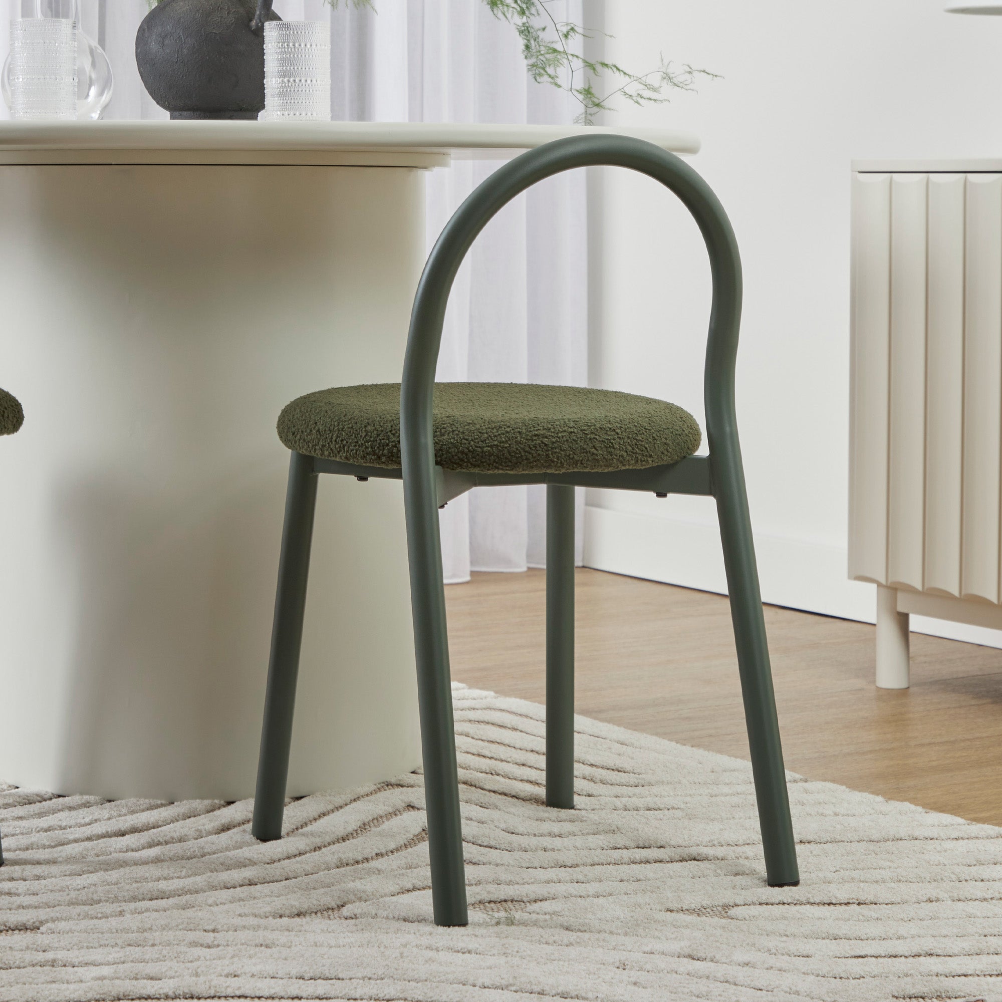 Newport Set of 4 Dining Chairs Green
