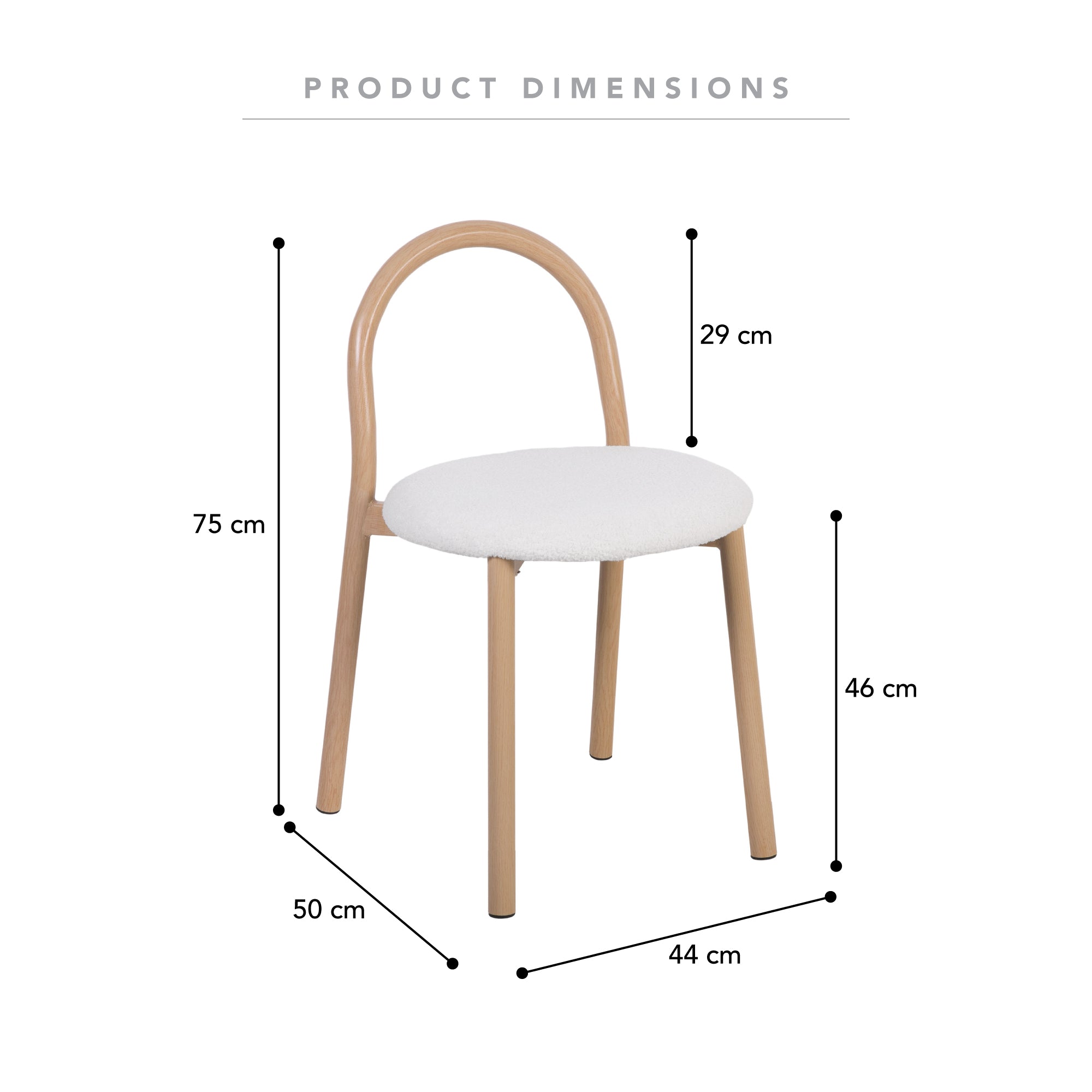 Newport Set of 2 Dining Chairs Cream
