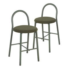 Newport Set of 2 Barstools Green