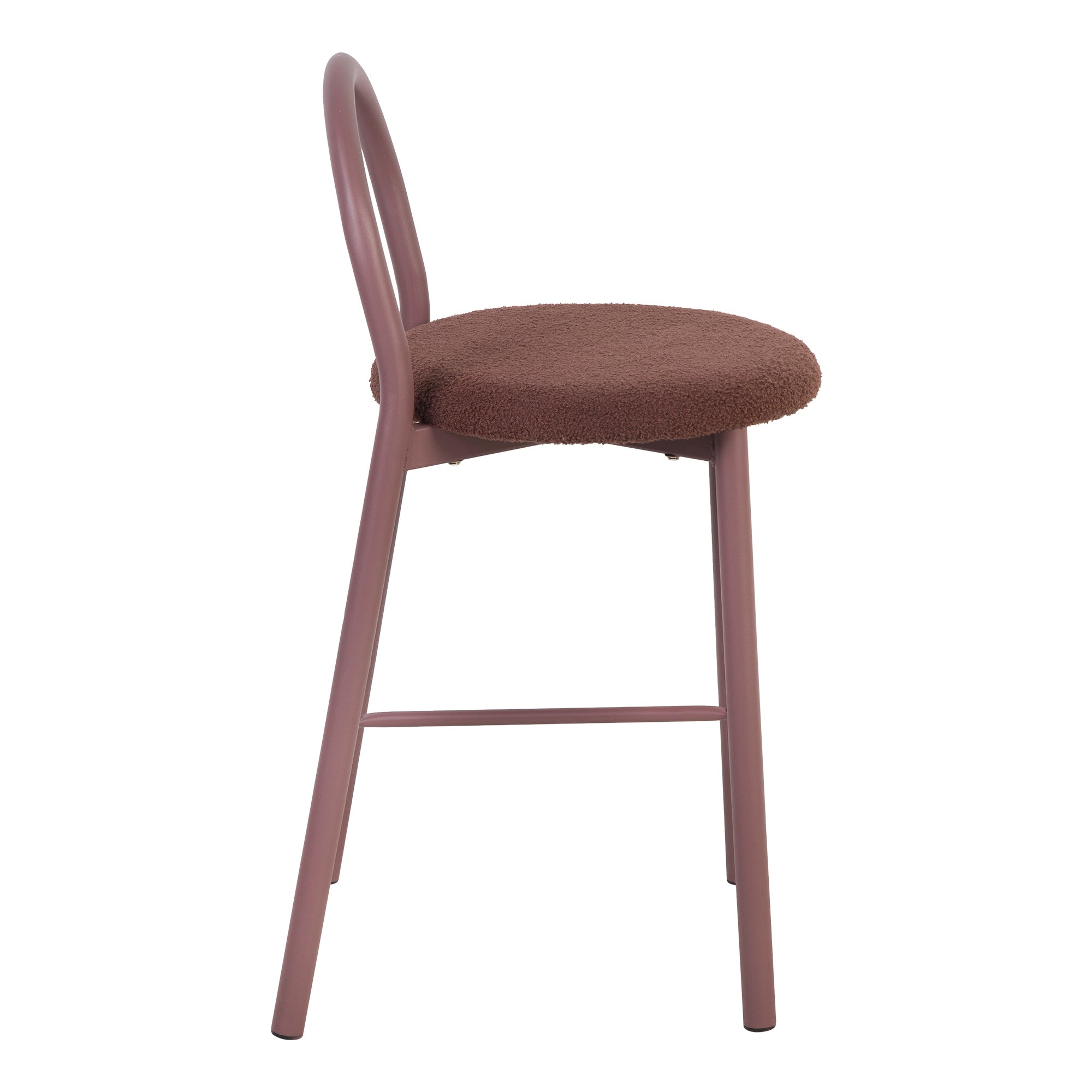 Newport Set of 2 Barstools Claret