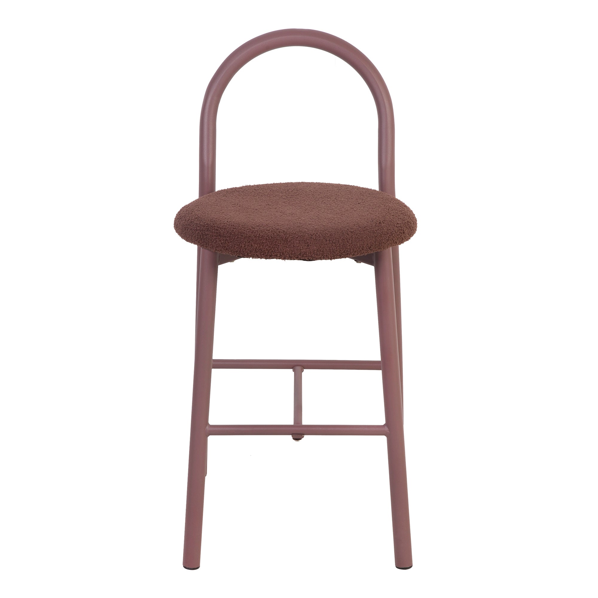 Newport Set of 2 Barstools Claret