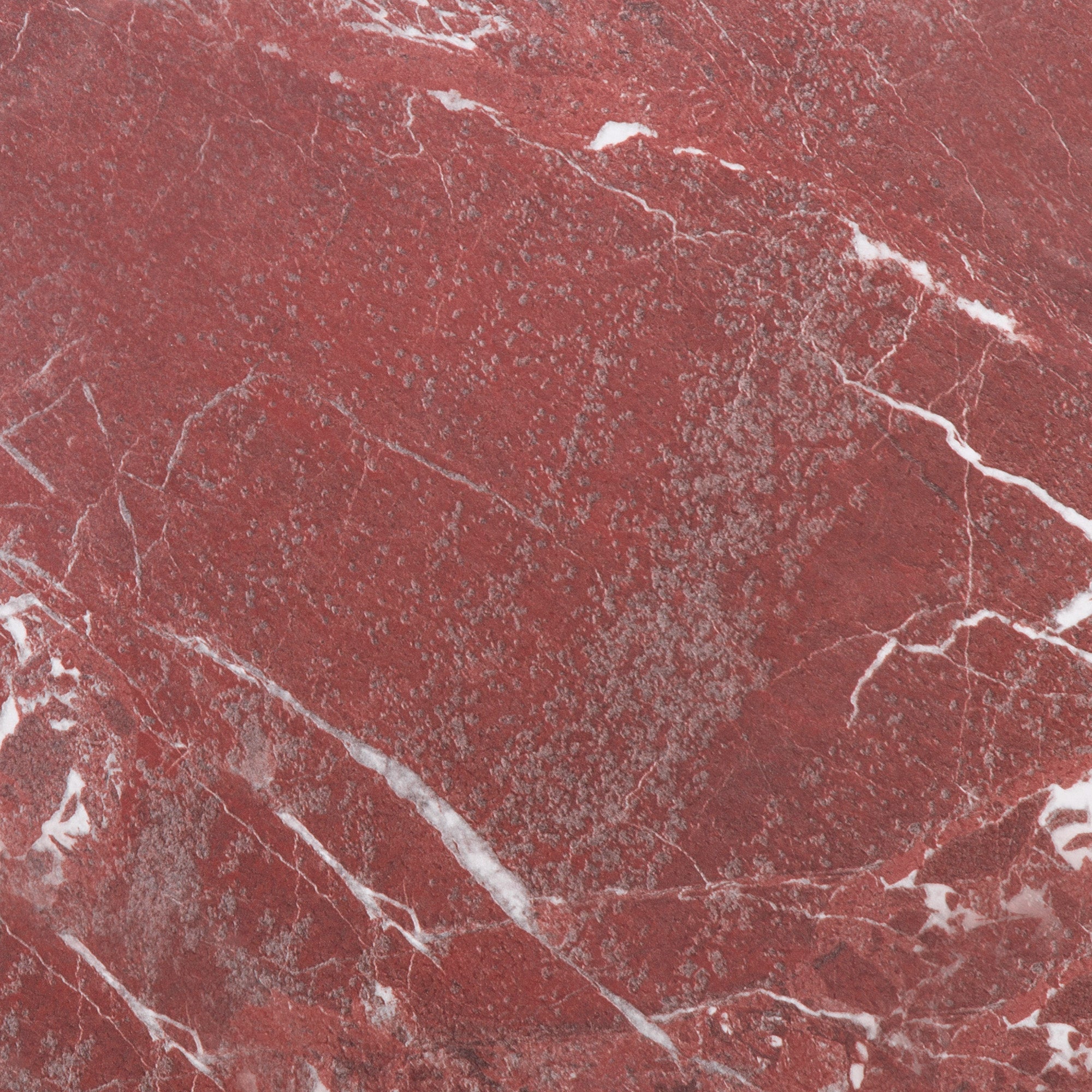Ondo Marble Look Side Table Red