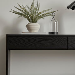Oxford Console Table Black (120cm)