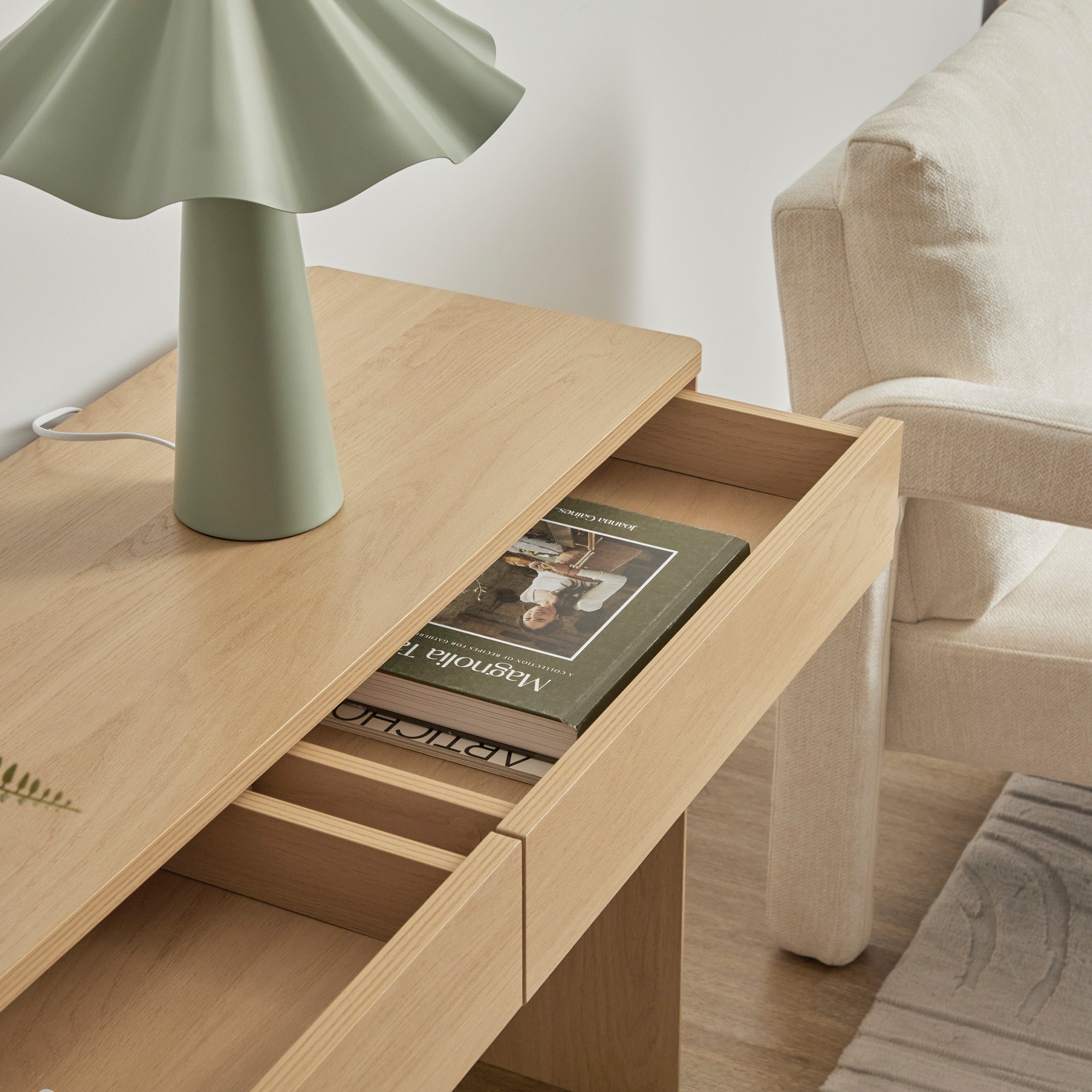 Oxford Console Table Oak (120cm)
