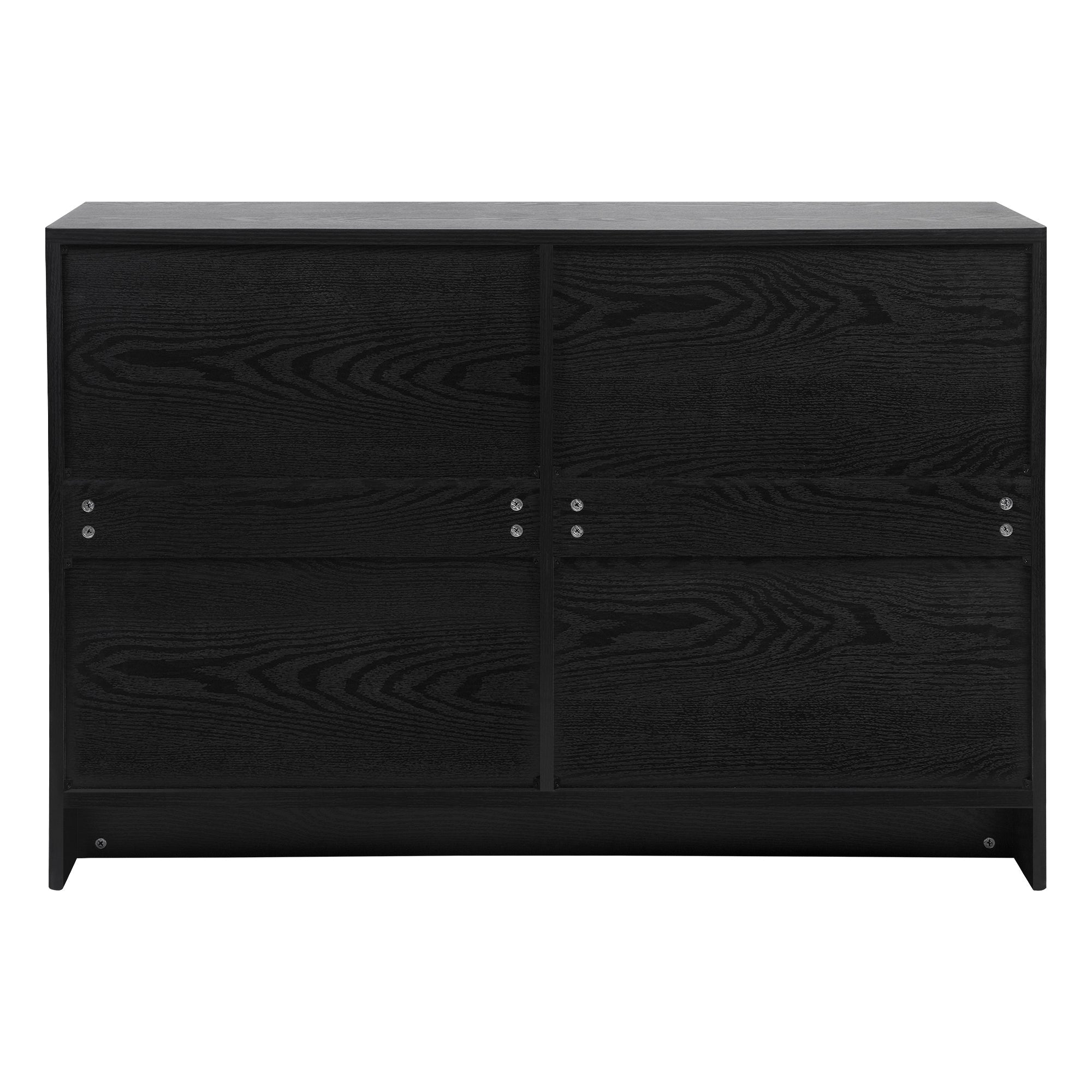 Oxford Chest of 6 Drawers Black