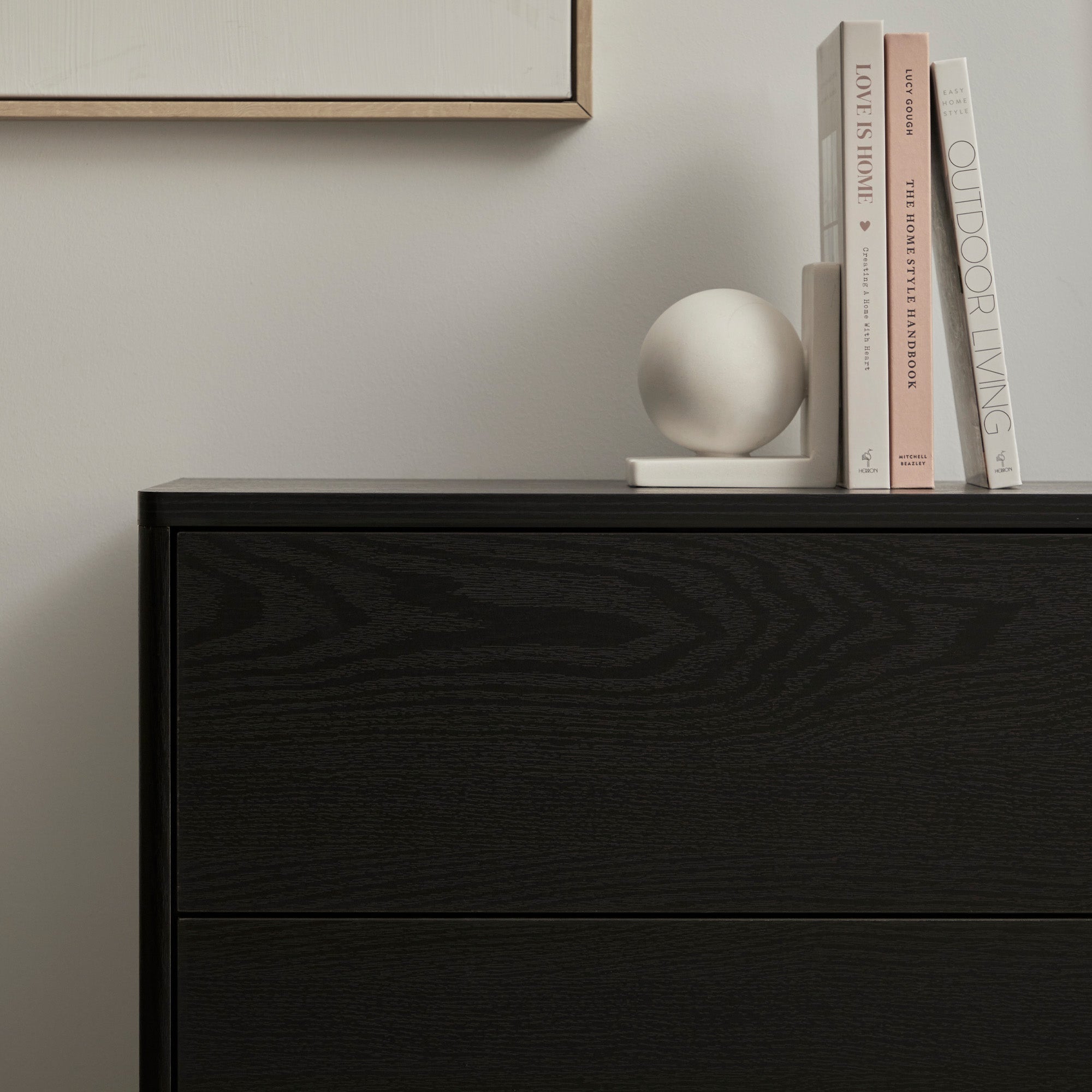 Oxford Chest of 6 Drawers Black