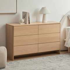 Oxford Chest of 6 Drawers Oak