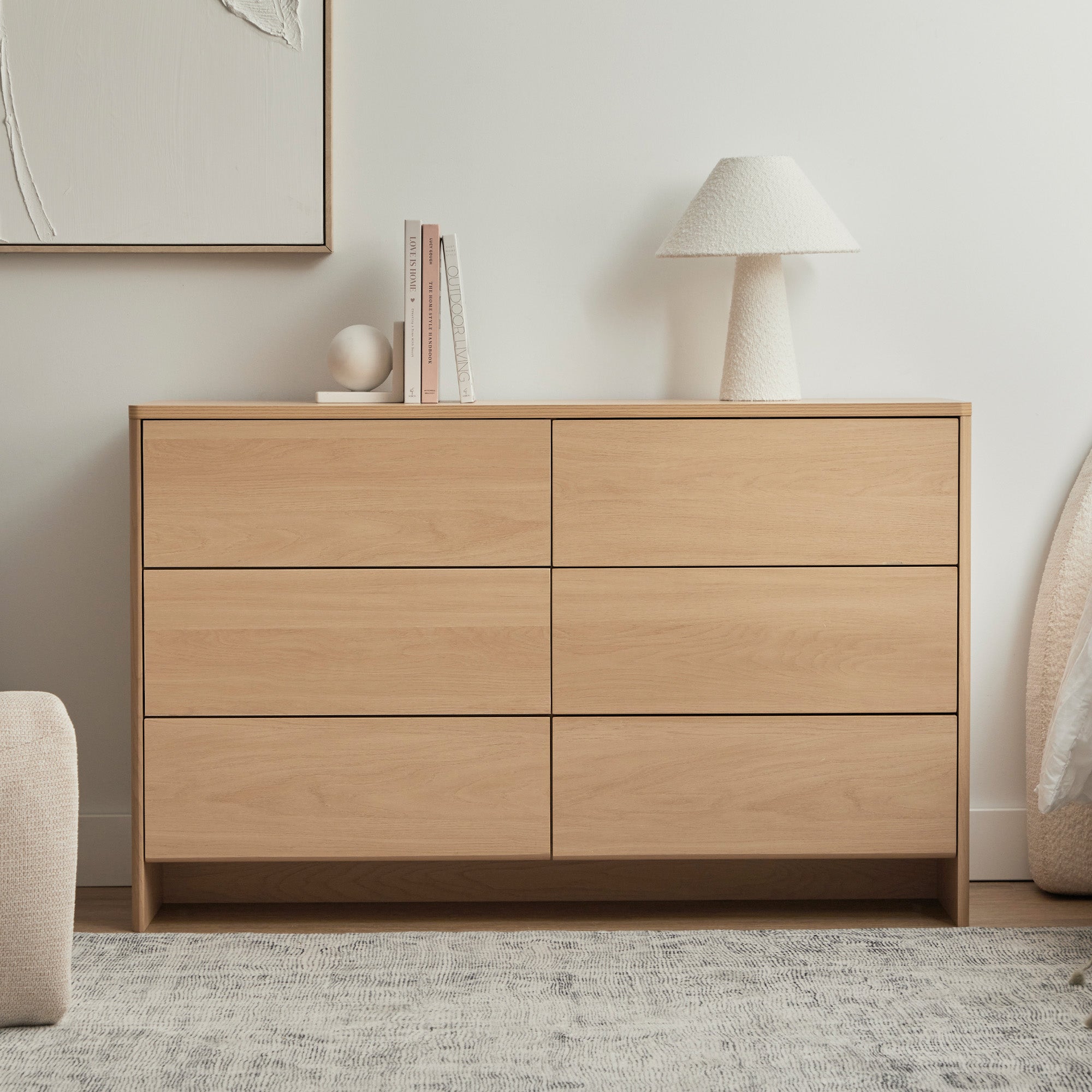 Oxford Chest of 6 Drawers Oak
