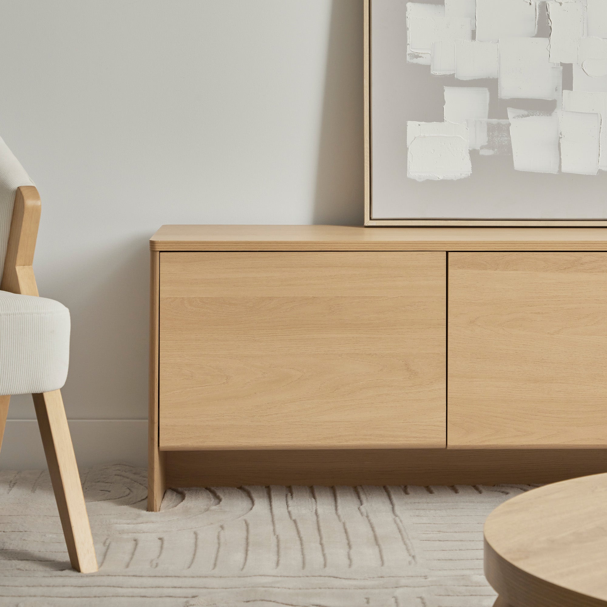 Oxford Entertainment Unit Oak (160cm)