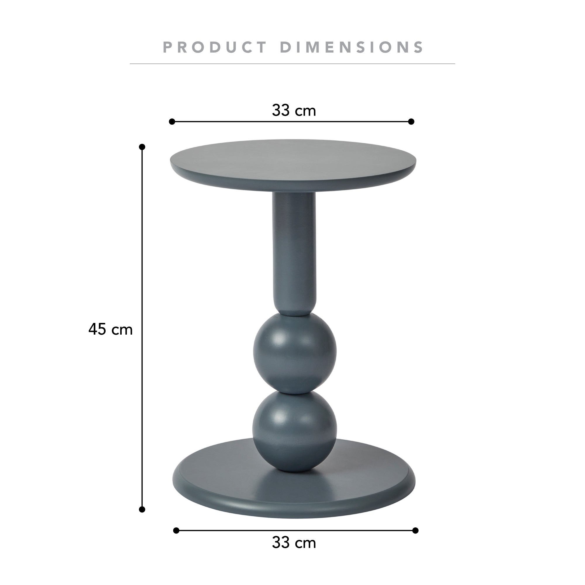 Peonie Side Table Blue