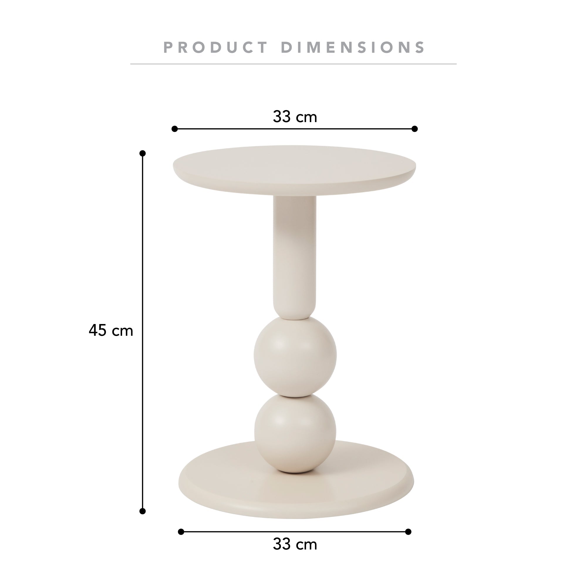 Peonie Side Table Birch