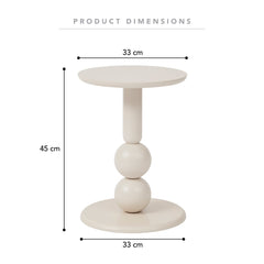 Peonie Side Table Birch