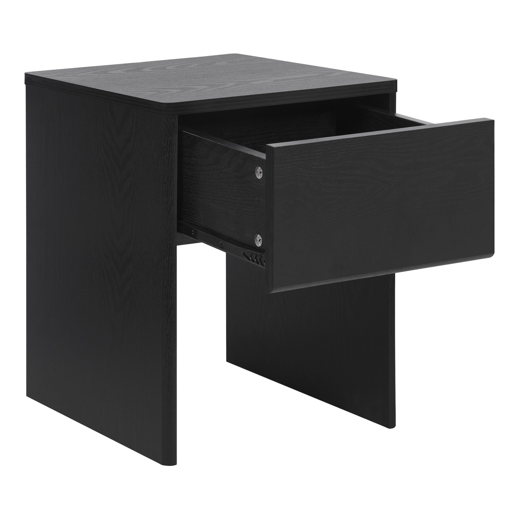 Oxford Bedside Table Black
