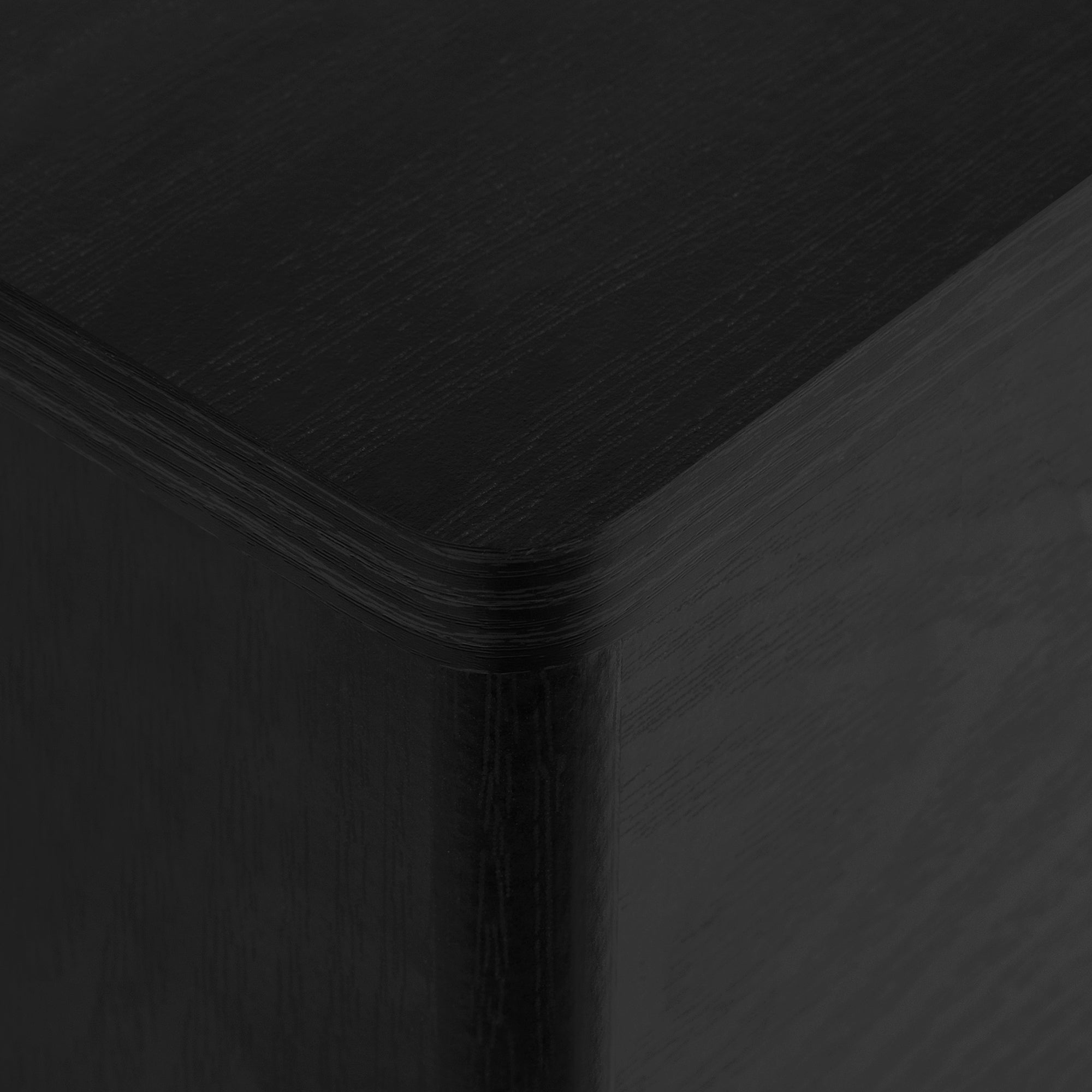 Oxford Bedside Table Black (Set of 2)