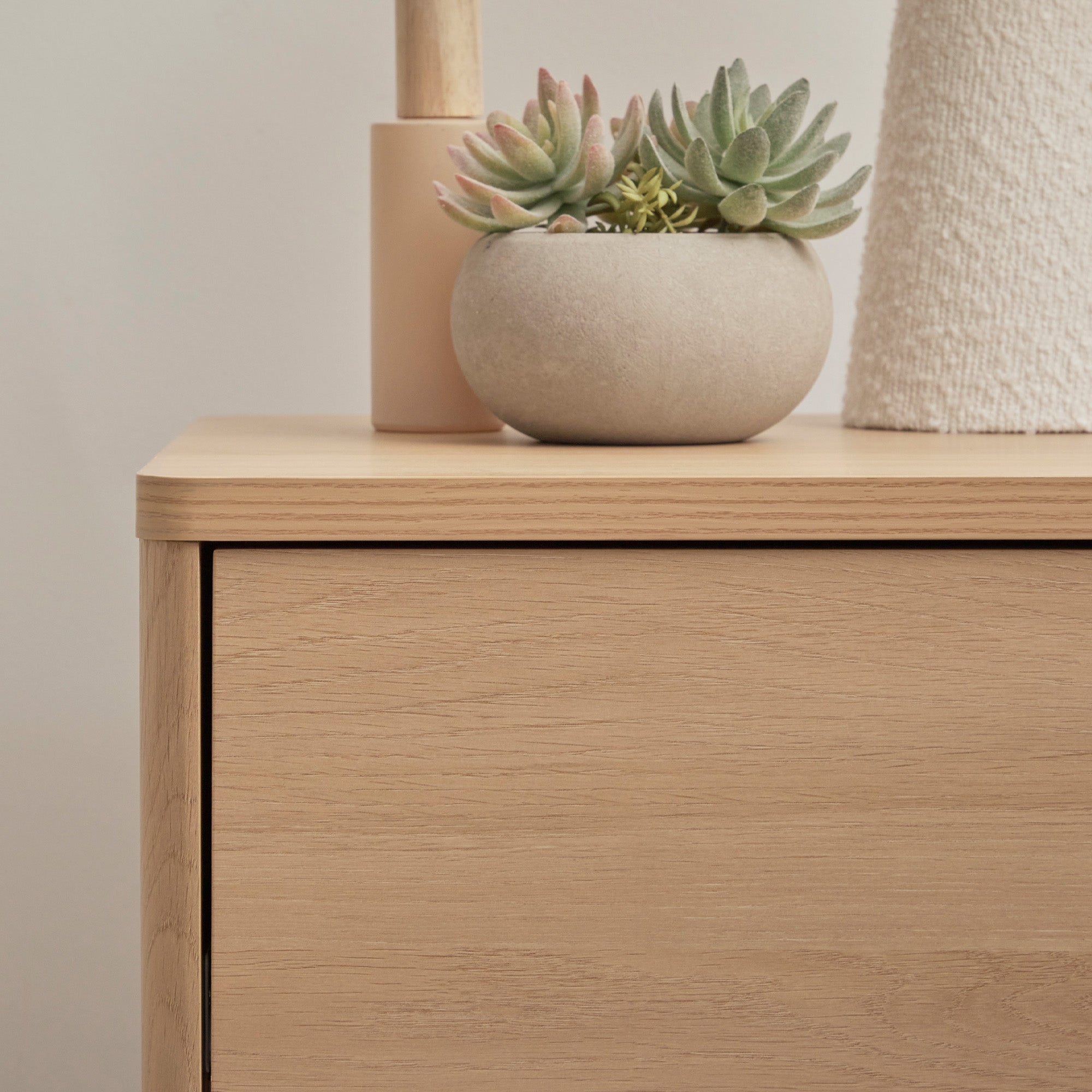 Oxford Bedside Table Oak
