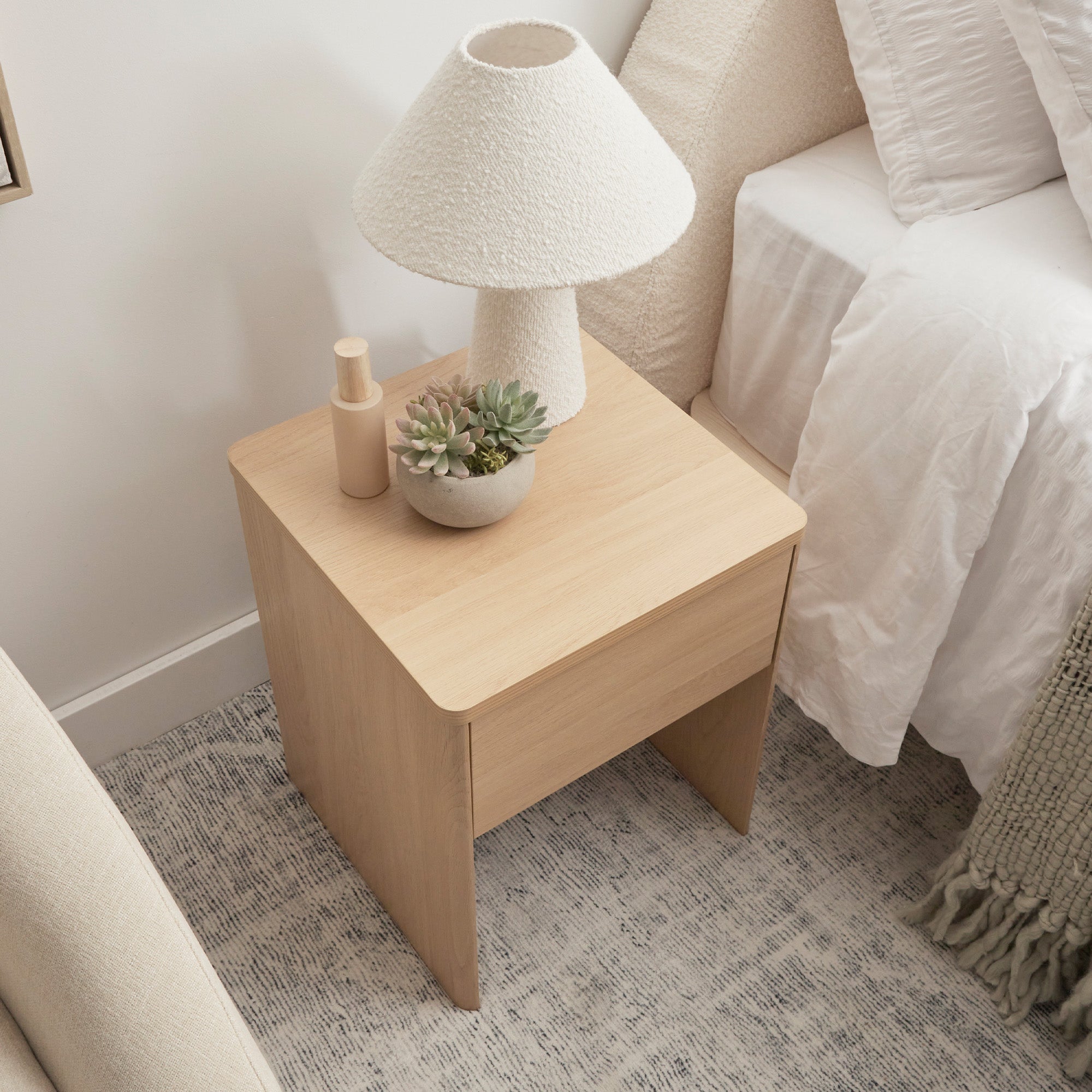 Oxford Bedside Table Oak (Set of 2)
