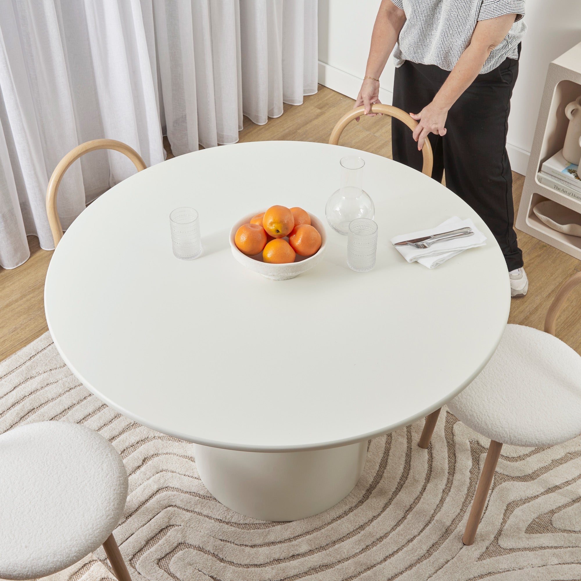 Portobello Dining Table Off-White