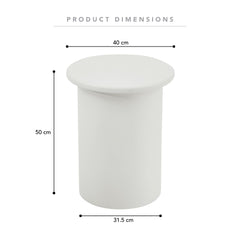 Portobello Side Table Off-White