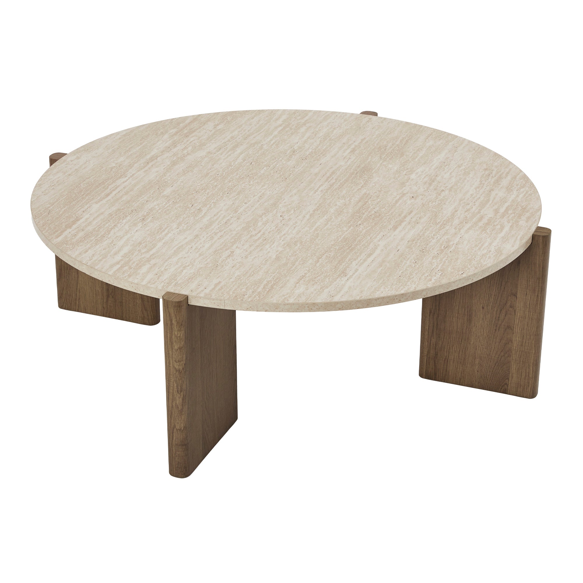 Punto Coffee Table Travertine Look