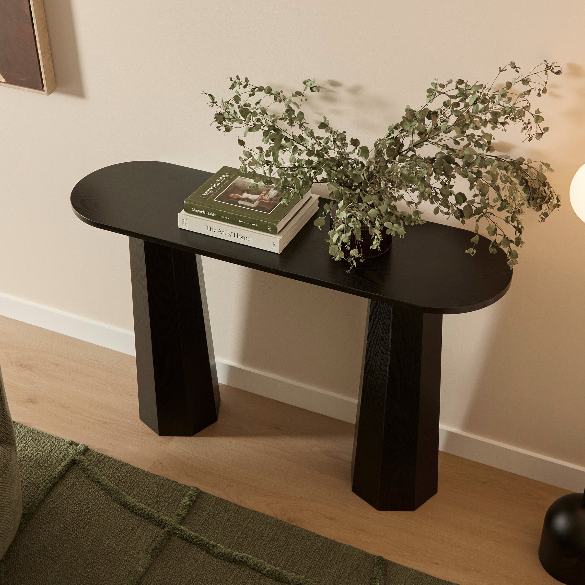 Roberto Console Table Black (120cm)
