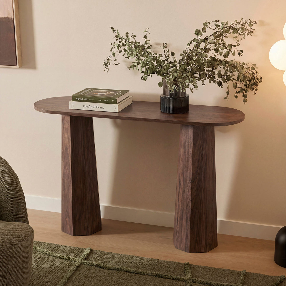 Roberto Console Table Walnut (120cm)