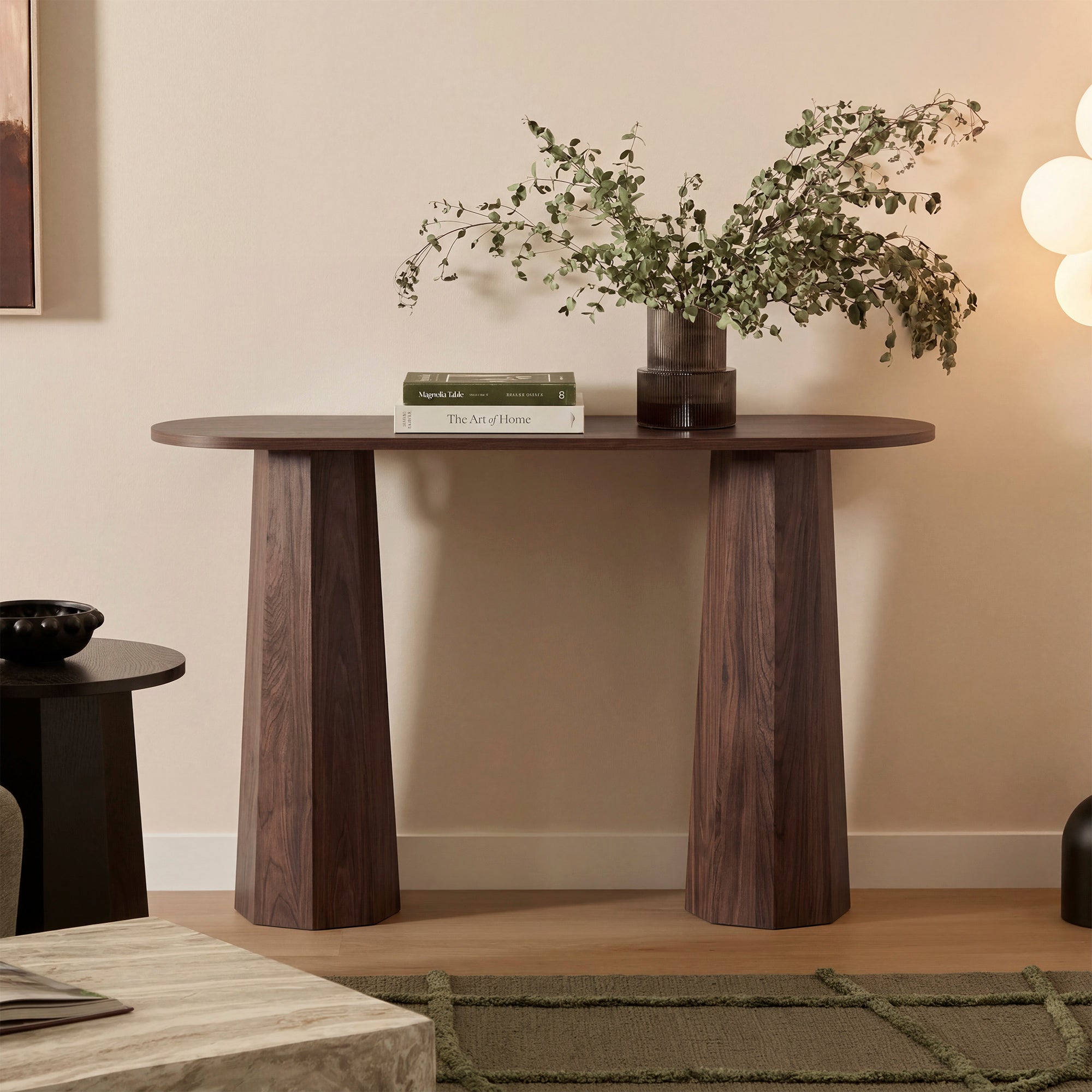 Roberto Console Table Walnut (120cm)