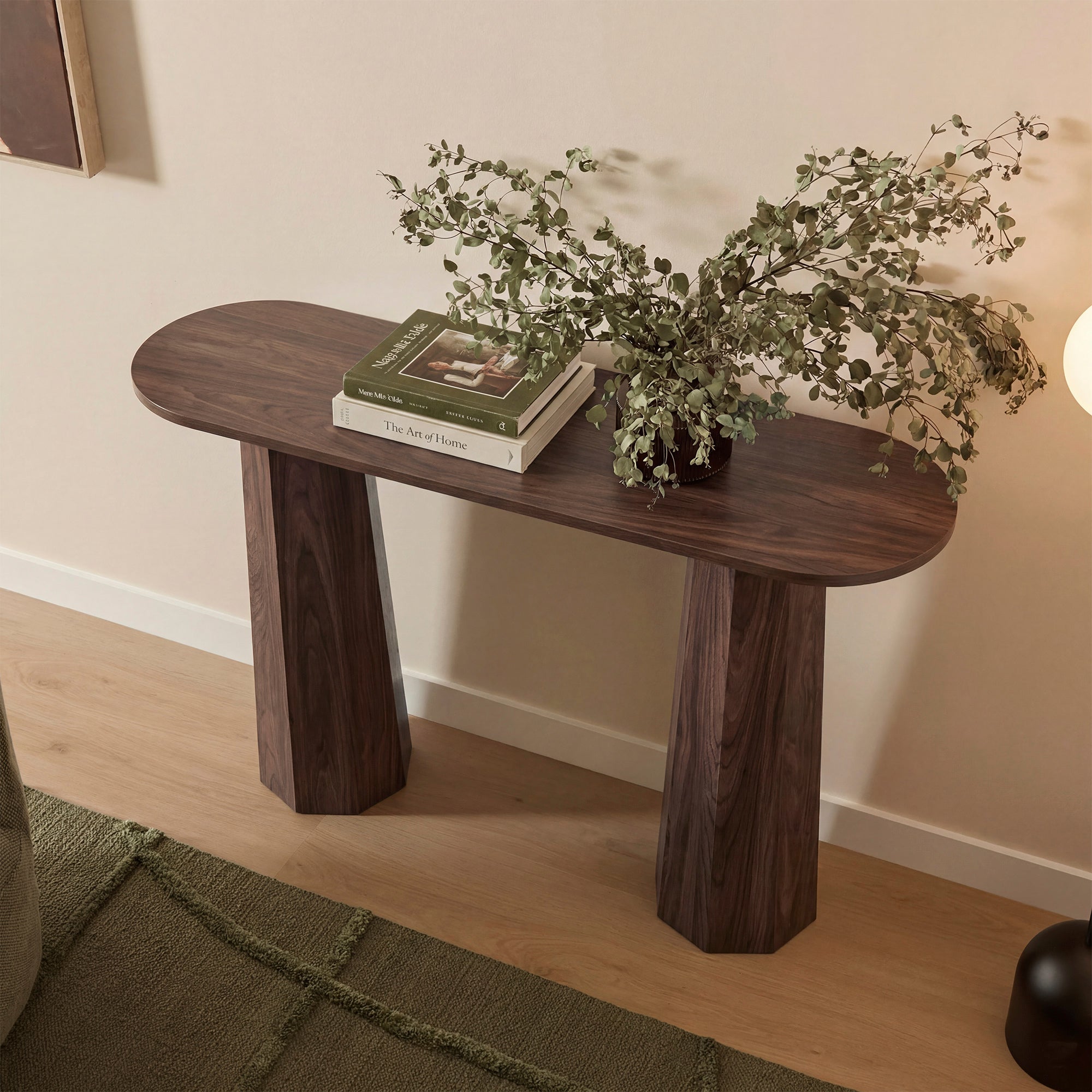 Roberto Console Table Walnut (120cm)