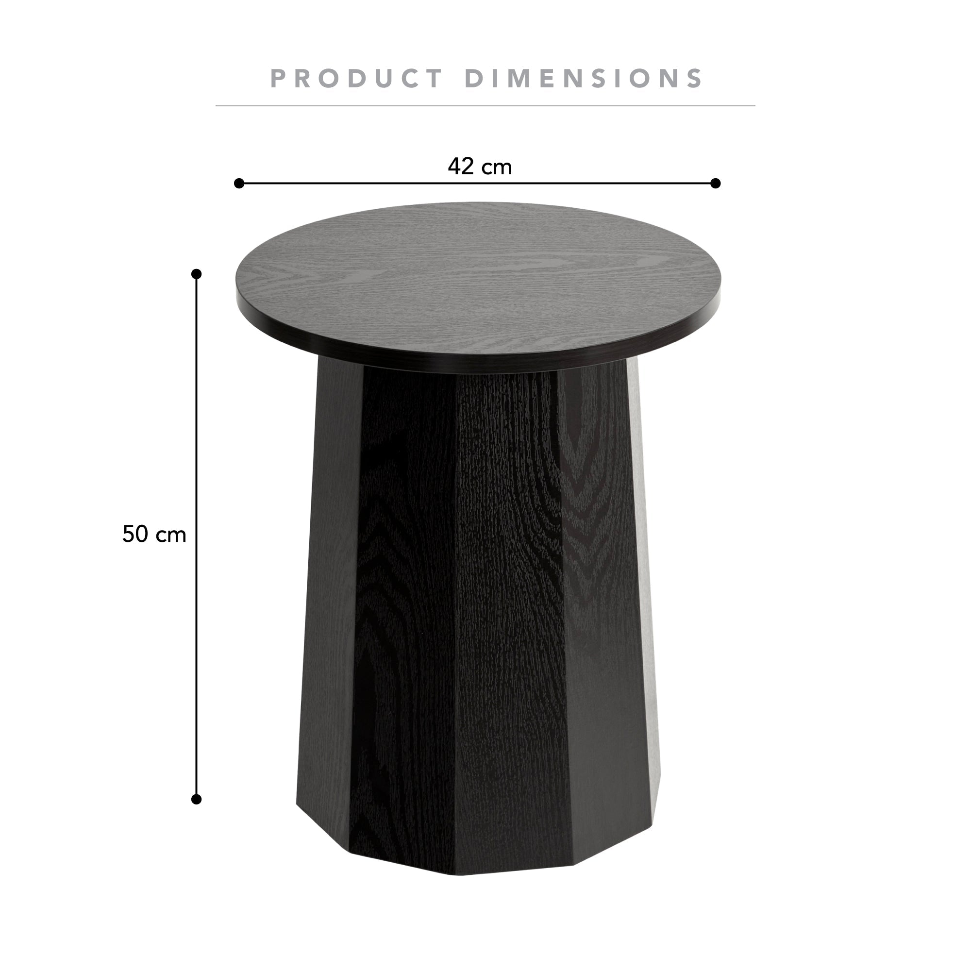 Roberto Side Table Black