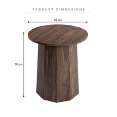 Roberto Side Table Walnut