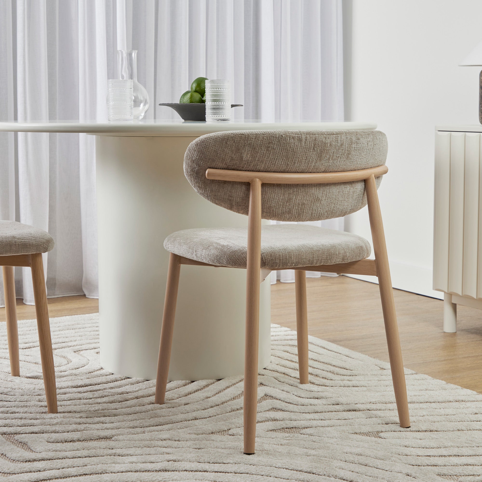 Richmond Set of 4 Dining Chairs Beige