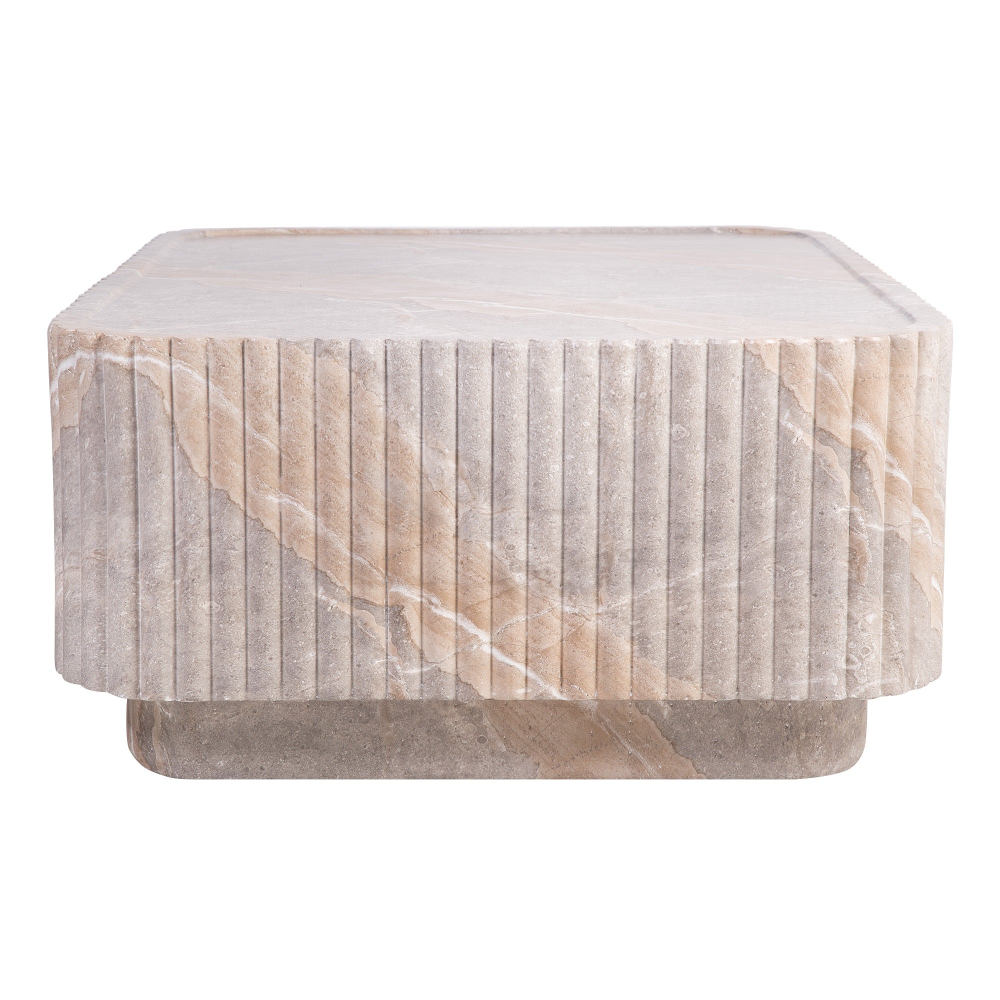 Silvi Travertine Look Coffee Table