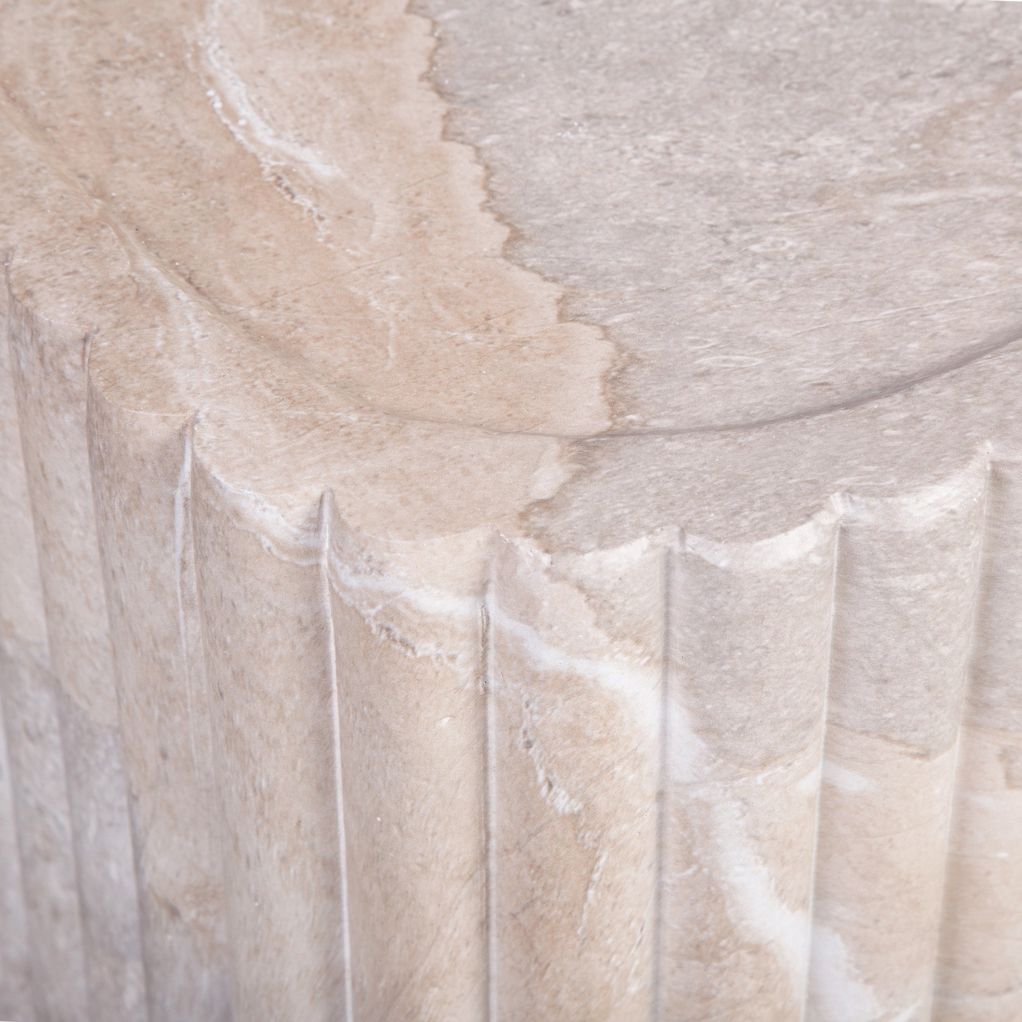 Silvi Travertine Look Coffee Table