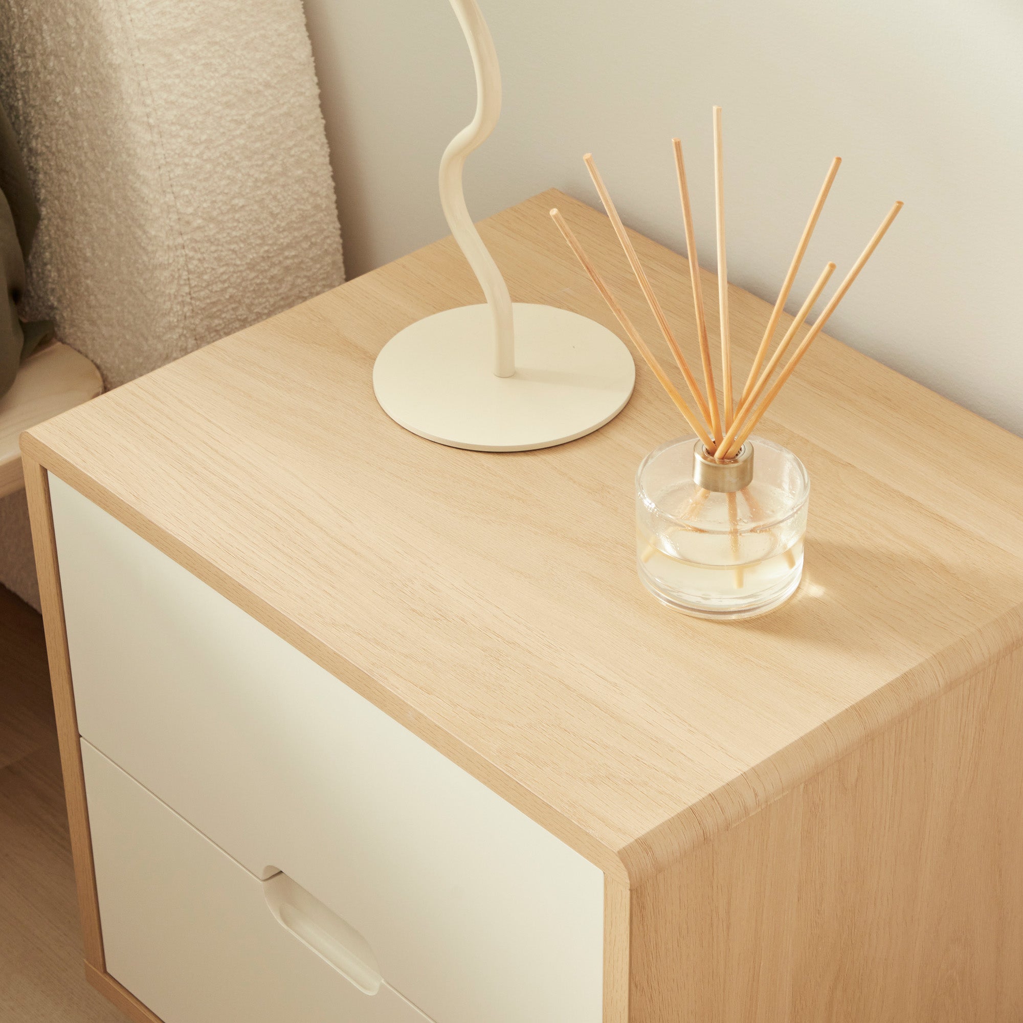 Sophie Bedside Table Oak (Set of 2)