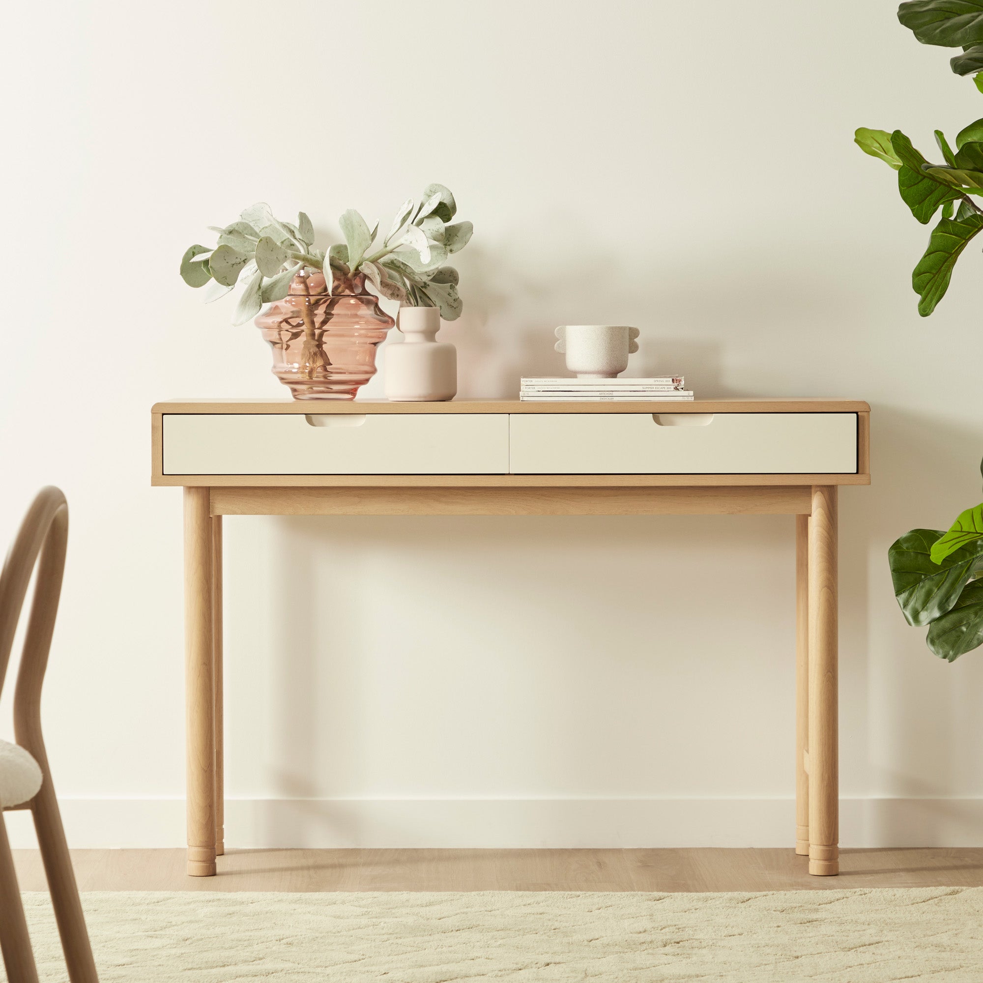 Sophie Console Table Oak (120cm)