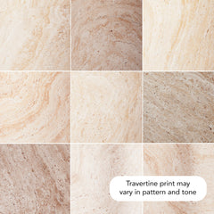 Elena Travertine Look Coffee Table
